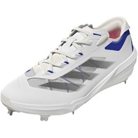 adidas Men's Adizero Impact Metal Baseball Cleats, White/Royal
