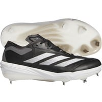 adidas Men's Adizero Impact Metal Baseball Cleats, Black/White