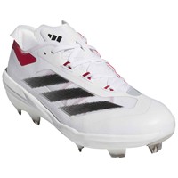 adidas Men's Adizero Impact TPU Molded Baseball Cleats, White/Red