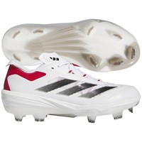 adidas Men's Adizero Impact TPU Molded Baseball Cleats, White/Red