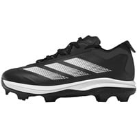 adidas Youth Adizero Impact TPU Molded Baseball Cleats, Black/White