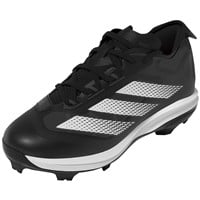 adidas Youth Adizero Impact TPU Molded Baseball Cleats, Black/White