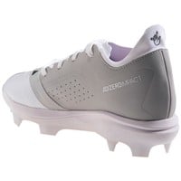 adidas Youth Adizero Impact TPU Molded Baseball Cleats, White/Black