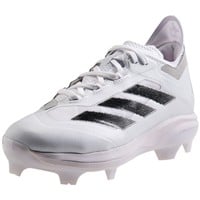 adidas Youth Adizero Impact TPU Molded Baseball Cleats, White/Black