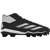 adidas Men's Adizero Impact MD Molded Baseball Cleats, Black/White