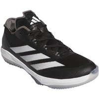 adidas Men's Adizero Impact Baseball Turf Trainers, Black/White