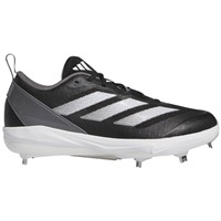 adidas Women's Adizero Instinct Metal Fastpitch Softball Cleats, Black/White
