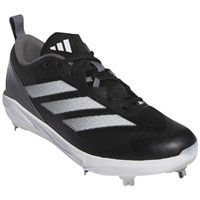 adidas Women's Adizero Instinct Metal Fastpitch Softball Cleats, Black/White