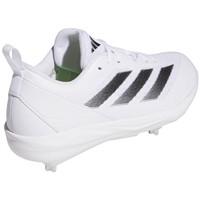 adidas Women's Adizero Instinct Metal Fastpitch Softball Cleats, White/Black