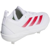 adidas Women's Adizero Instinct Metal Fastpitch Softball Cleats, White/Navy