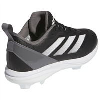 adidas Youth Instinct TPU Molded Baseball Cleats, Black/White