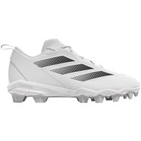 adidas Women's Adizero Instinct MD Molded Fastpitch Softball Cleats, White/Black