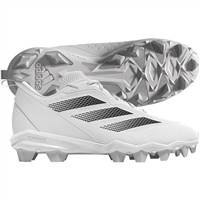 adidas Women's Adizero Instinct MD Molded Fastpitch Softball Cleats, White/Black