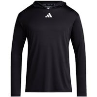 adidas Men's D4T Lightweight Baseball Hoodie, Black