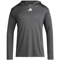 adidas Men's D4T Lightweight Baseball Hoodie, Grey
