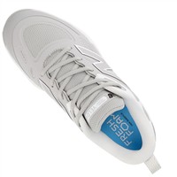 New Balance Women's VELOv4 Metal Fastpitch Softball Cleats, Grey/White