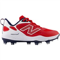 New Balance Women's VELOv4 Molded Fastpitch Softball Cleats, Red/White/Blue