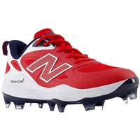New Balance Women's VELOv4 Molded Fastpitch Softball Cleats, Red/White/Blue