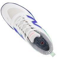 New Balance Women's VELOv4 Molded Fastpitch Softball Cleats, White/Navy