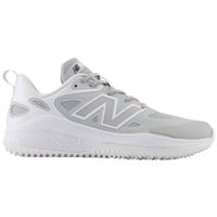 New Balance Women's VELOv4 Fastpitch Softball Turf Shoes, Grey/White