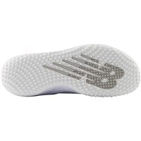 New Balance Women's VELOv4 Fastpitch Softball Turf Shoes, Grey/White