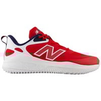 New Balance Women's VELOv4 Fastpitch Softball Turf Shoes, Red/White/Blue