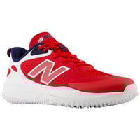 New Balance Women's VELOv4 Fastpitch Softball Turf Shoes, Red/White/Blue
