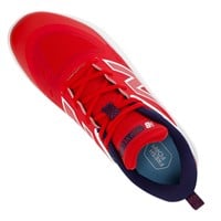 New Balance Women's VELOv4 Fastpitch Softball Turf Shoes, Red/White/Blue