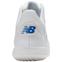 New Balance Men's Ohtani 1 Baseball Turf Shoes, White/Blue