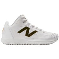 New Balance Men's Ohtani 1 Baseball Turf Shoes, White/Gold
