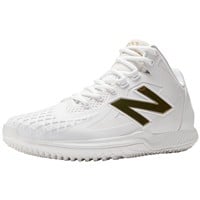 New Balance Men's Ohtani 1 Baseball Turf Shoes, White/Gold