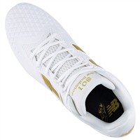New Balance Men's Ohtani 1 Metal Baseball Cleats, White/Gold