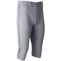 Under Armour Men's Utility Piped Knicker Baseball Pants, Grey/Black