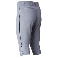 Under Armour Men's Utility Piped Knicker Baseball Pants, Grey/Navy