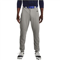 Under Armour Men's Utility Relaxed Piped Baseball Pants, Grey/Navy