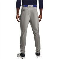 Under Armour Men's Utility Relaxed Piped Baseball Pants, Grey/Navy