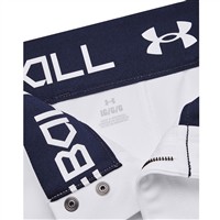 Under Armour Men's Utility Relaxed Piped Baseball Pants, White/Navy