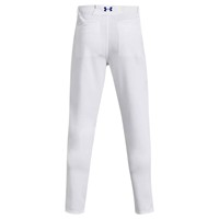 Under Armour Men's Utility Relaxed Piped Baseball Pants, White/Royal