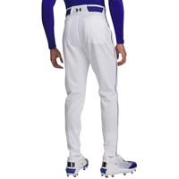 Under Armour Men's Utility Relaxed Piped Baseball Pants, White/Royal