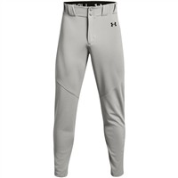 Under Armour Men's Utility Relaxed Piped Baseball Pants, Grey/Navy