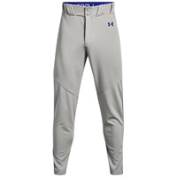 Under Armour Men's Utility Relaxed Piped Baseball Pants, Grey/Royal