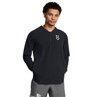 Under Armour Men's Utility Pro Baseball Cage Jacket, Black