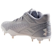 Under Armour Men's Yard MT 3.0 Metal Baseball Cleats, Grey