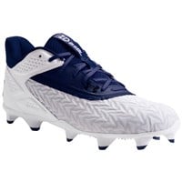 Under Armour Men's Yard MT 3.0 TPU Molded Baseball Cleats, White/Silver