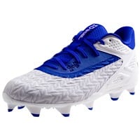 Under Armour Men's Yard MT 3.0 TPU Molded Baseball Cleats, White/Royal
