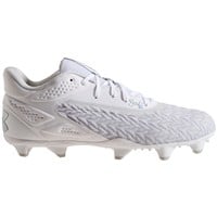 Under Armour Men's Yard MT 3.0 TPU Molded Baseball Cleats, White/Silver