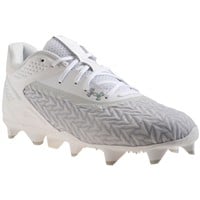 Under Armour Men's Yard MT 3.0 TPU Molded Baseball Cleats, White/Silver