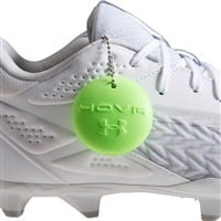 Under Armour Men's Yard MT 3.0 TPU Molded Baseball Cleats, White/Silver