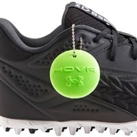 Under Armour Men's Yard 3.0 Baseball Turf Shoes, Black/White