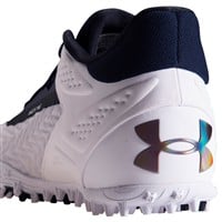 Under Armour Men's Yard 3.0 Baseball Turf Shoes, White/Navy